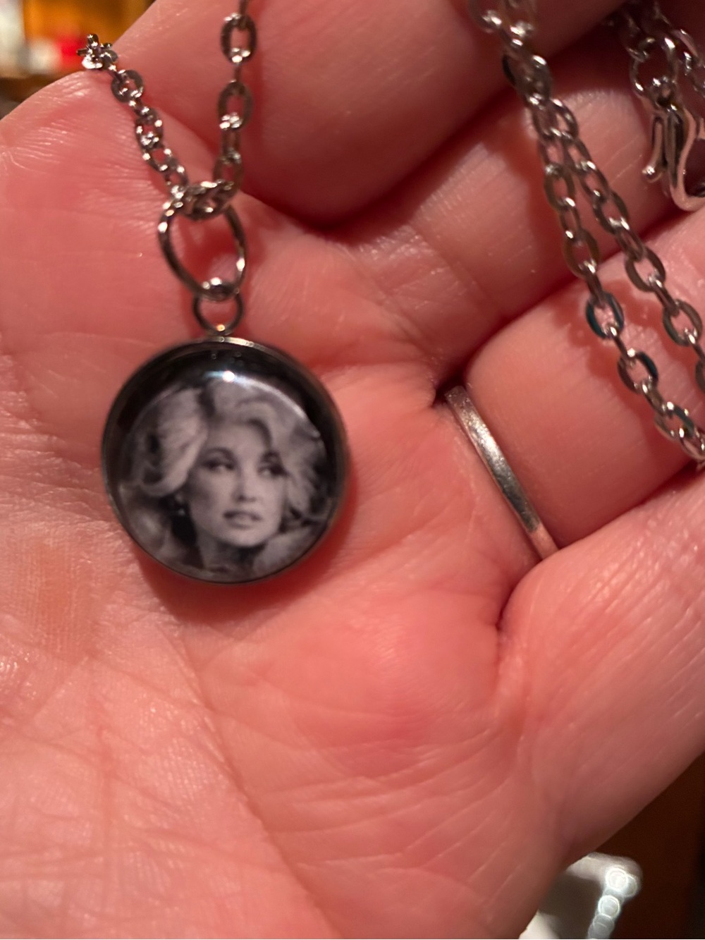 Dolly Parton Charm Necklace